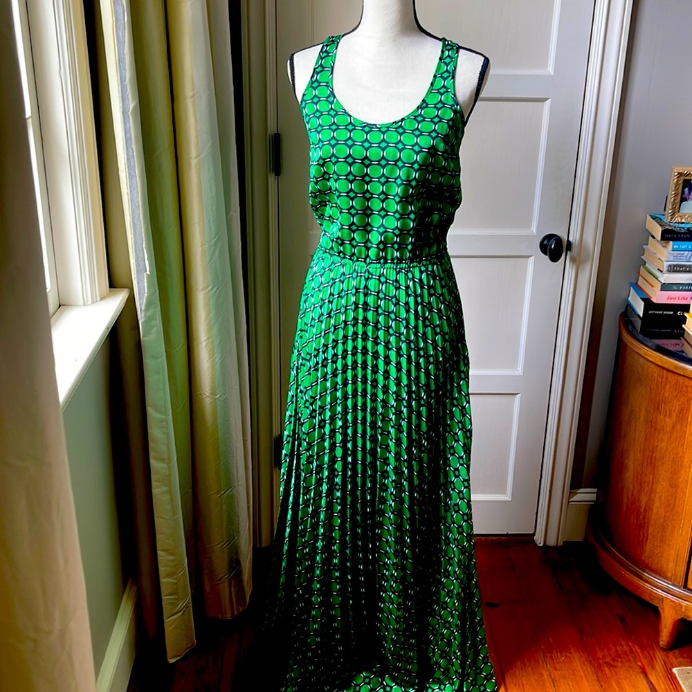 Michael by Michael Koran’s Pleated Maxi Dress